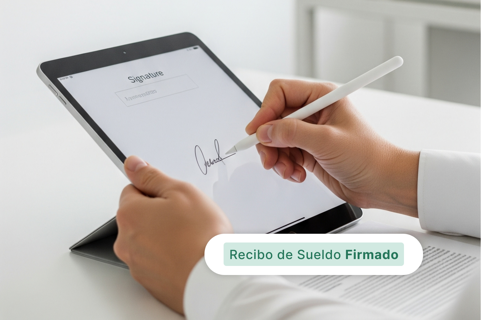 Recibo de sueldo digital Argentina firma electrónica Lenox HR