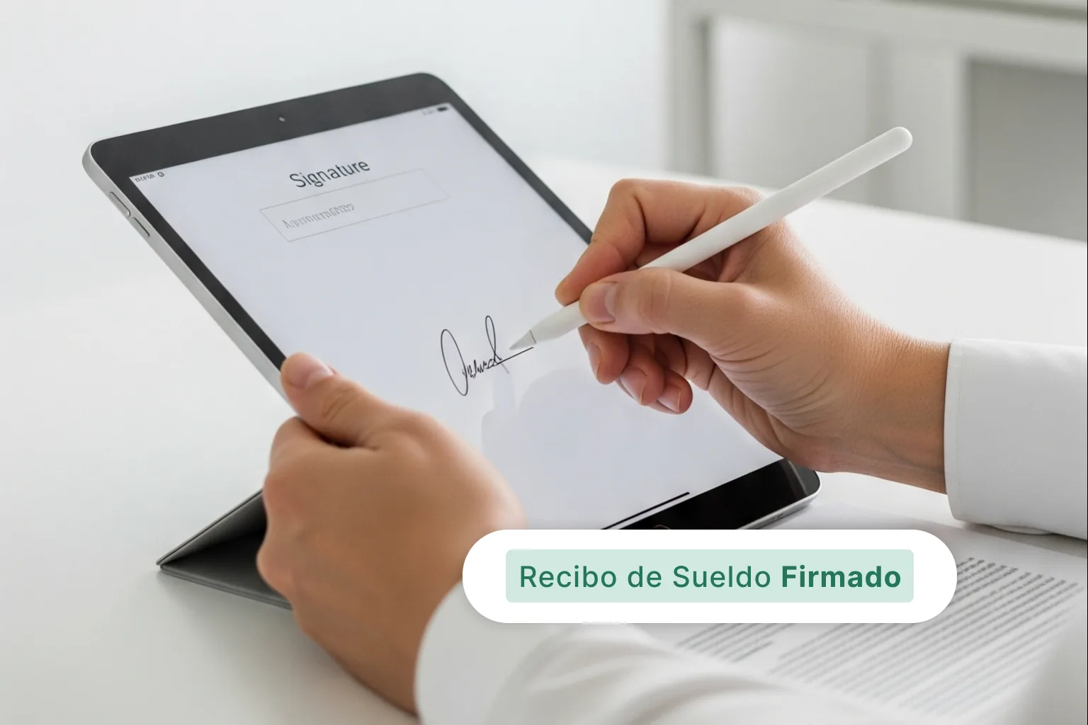 Recibo de sueldo digital Argentina firma electrónica Lenox HR