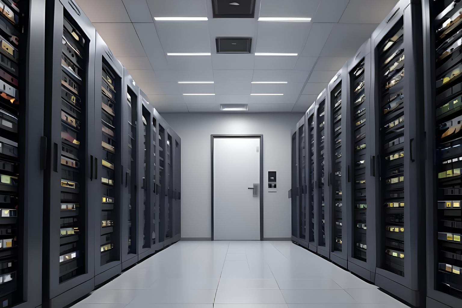 Control de accesos en sala de servidores