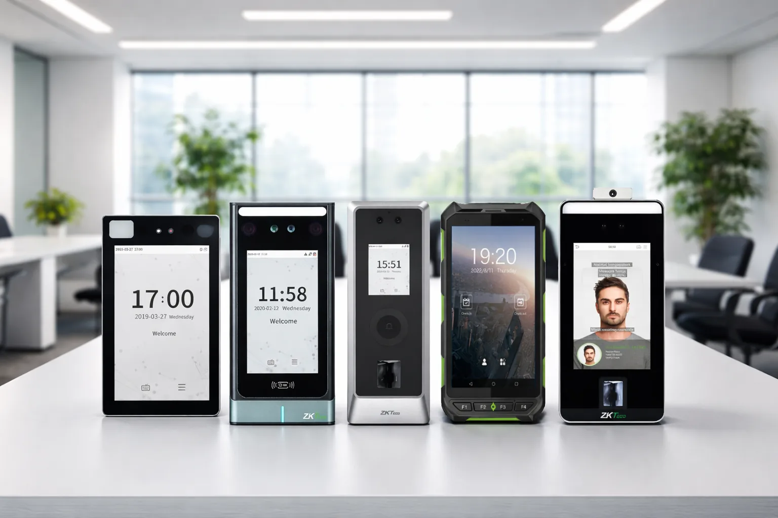 Equipos ZKTeco Argentina para control de asistencia integrados con Lenox HR