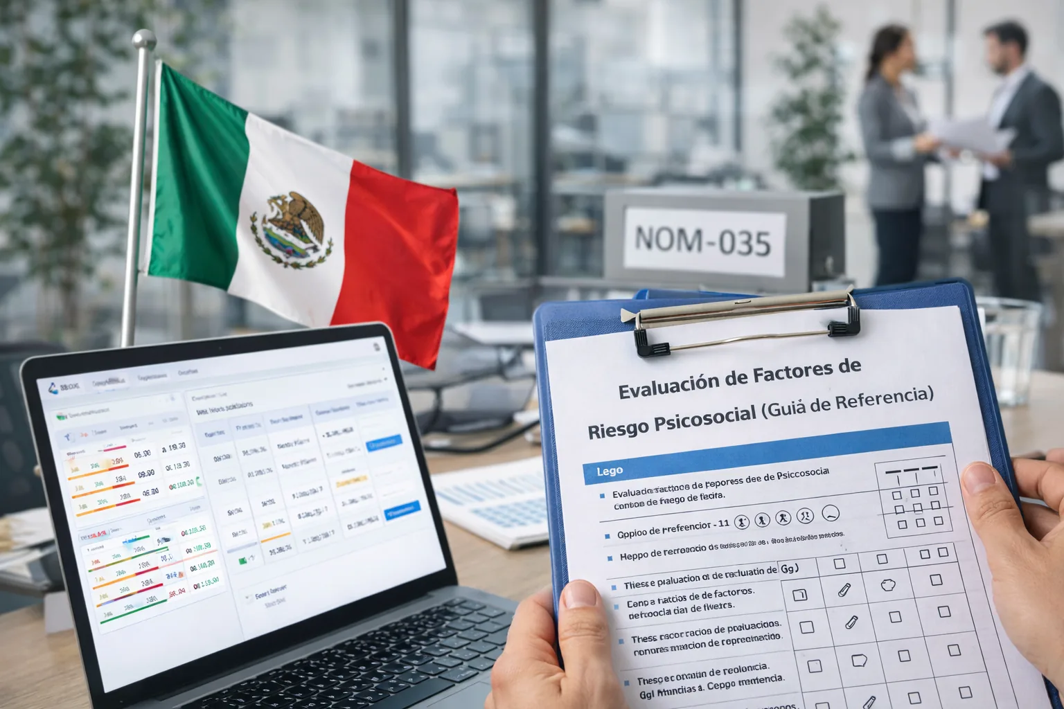 NOM-035 México 2026: obligaciones RRHH, riesgos psicosociales, documentación STPS y software Lenox HR