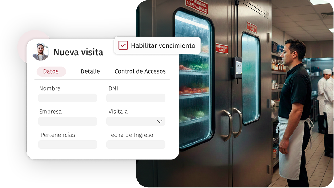 Acceso a depósitos y cámaras