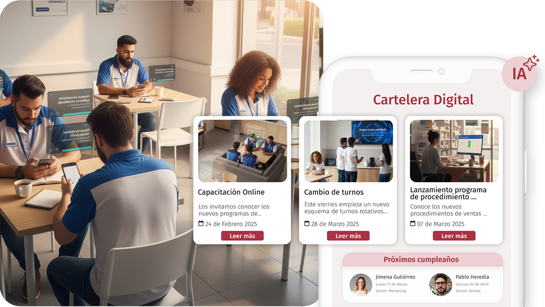 Planificación de vacaciones en retail