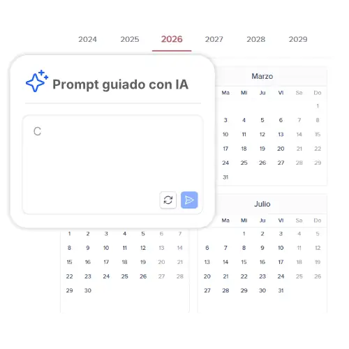 Calendarios laborales con IA en Lenox HR